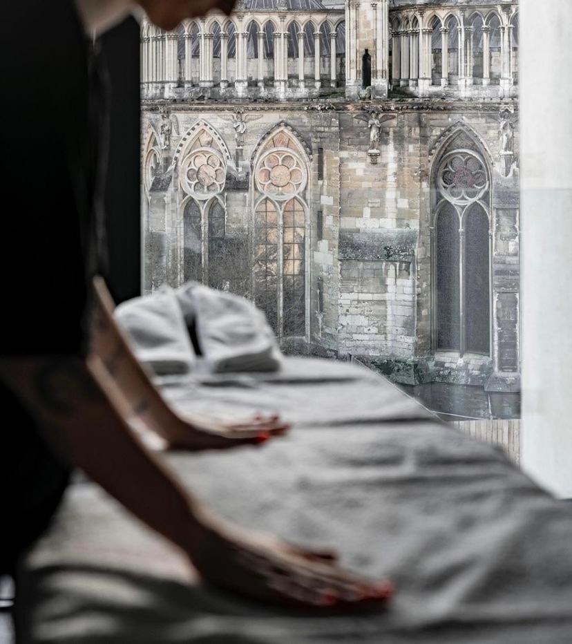 Les Suites 7 Anges - Parking, Vue Cathedrale & Centre Historique Reims Kültér fotó